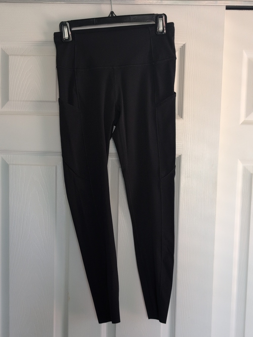 Lululemon Fast and Free 25" High-Rise Leggings -- Black, Size 6